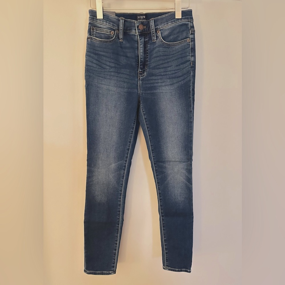 J.Crew 10" highest-rise cozy skinny jegging in schooner wash, Size 26